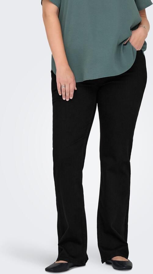 ONLY CARMAKOMA High-waist jeans CARWILLY HW FLARED PIM2343 DNM - Foto 6