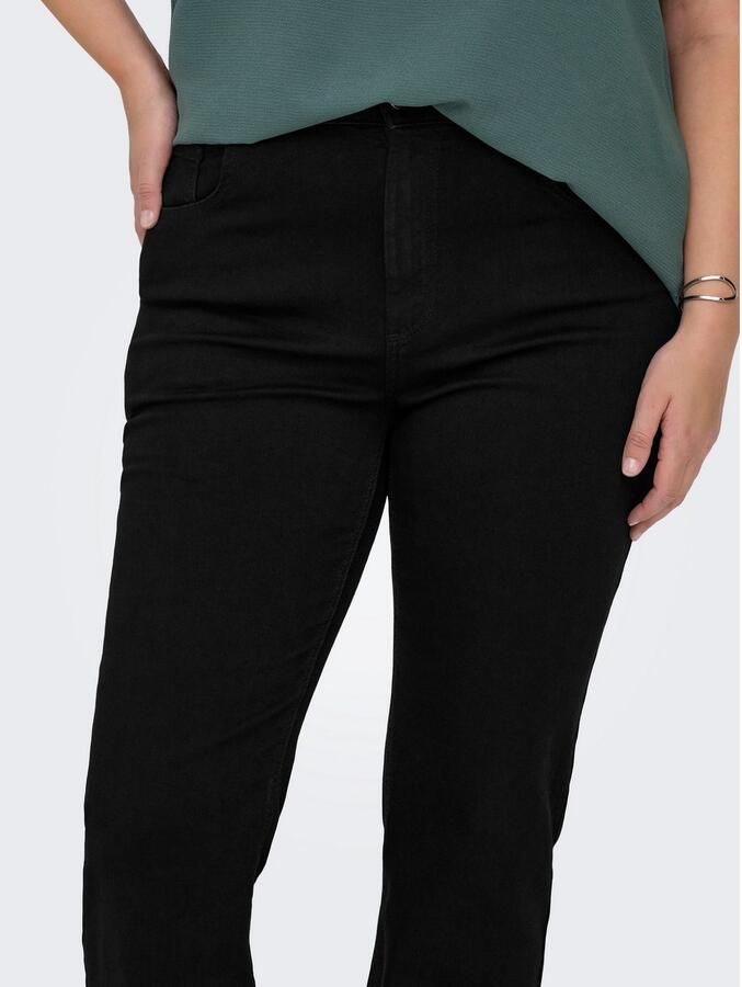 ONLY CARMAKOMA High-waist jeans CARWILLY HW FLARED PIM2343 DNM - Foto 3