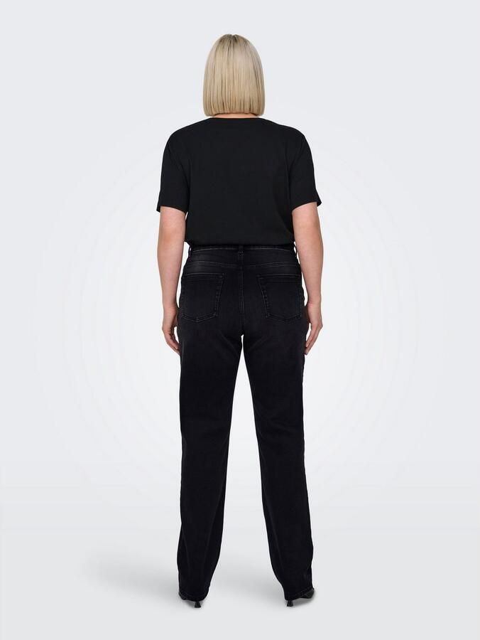 ONLY CARMAKOMA High-waist jeans CARWILLY HW STRAIGHT DNM REA1099 NOOS - Foto 5