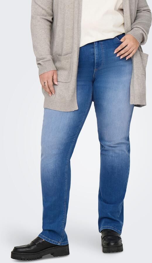 ONLY CARMAKOMA High-waist jeans CARWILLY HW STRAIGHT DNM REA12187 NOOS - Foto 7