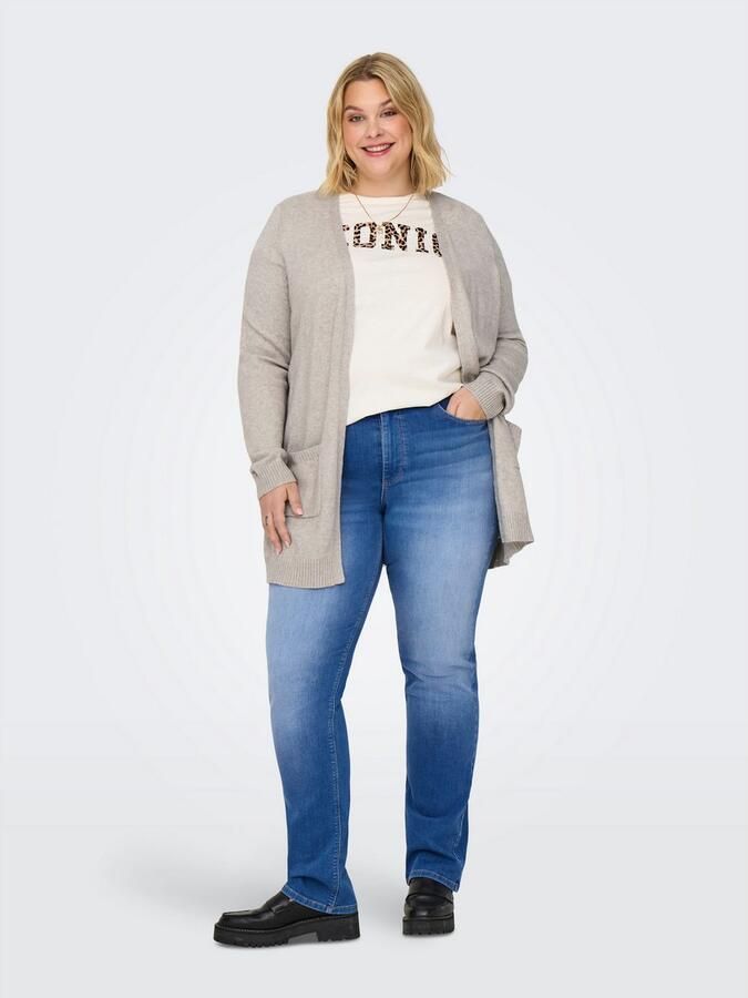 ONLY CARMAKOMA High-waist jeans CARWILLY HW STRAIGHT DNM REA12187 NOOS - Foto 4