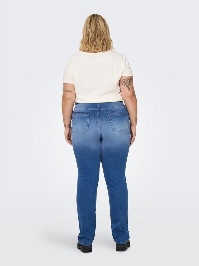 ONLY CARMAKOMA High-waist jeans CARWILLY HW STRAIGHT DNM REA12187 NOOS - Foto 3