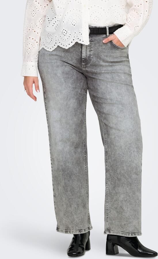 ONLY CARMAKOMA High-waist jeans CARWILLY HW WIDE DNM TAI0918 - Foto 7