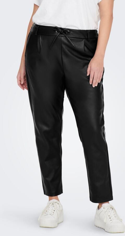 ONLY CARMAKOMA Imitatieleren broek CARGOLDTRASH LIFE EASY COATED PANT PNT - Foto 7