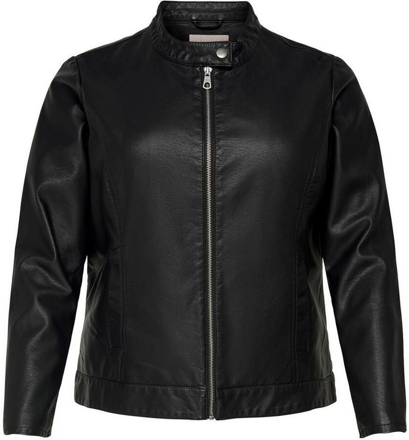 ONLY CARMAKOMA Imitatieleren jack CARROBBER FAUX LEATHER JACKET NOOS - Foto 2