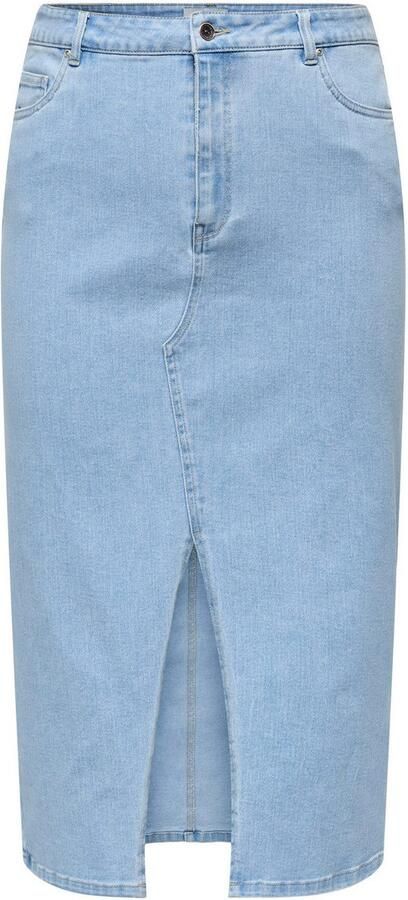 ONLY CARMAKOMA Jeans rok CARSIRI FRONT SLIT SKIRT DNM GUA NOOS - Foto 7