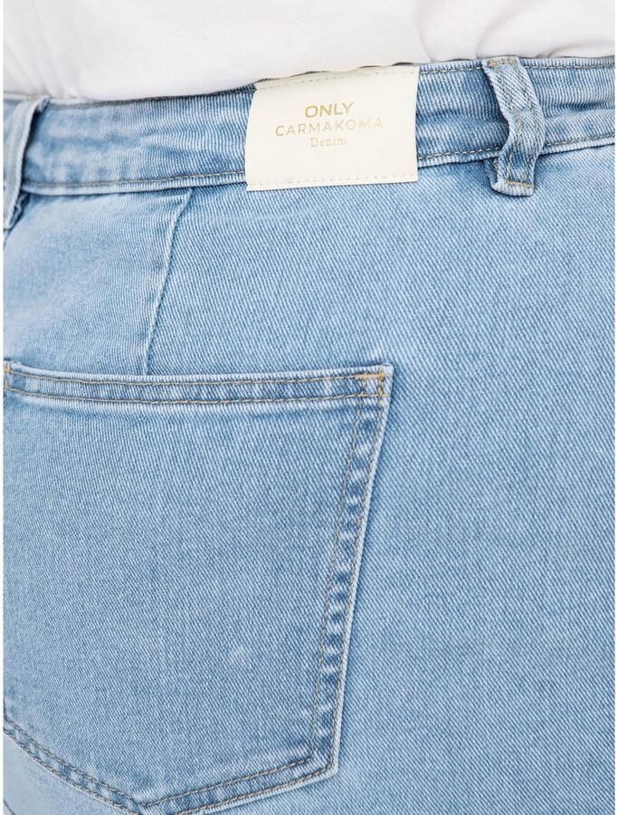 ONLY CARMAKOMA Jeans rok CARSIRI FRONT SLIT SKIRT DNM GUA NOOS - Foto 3