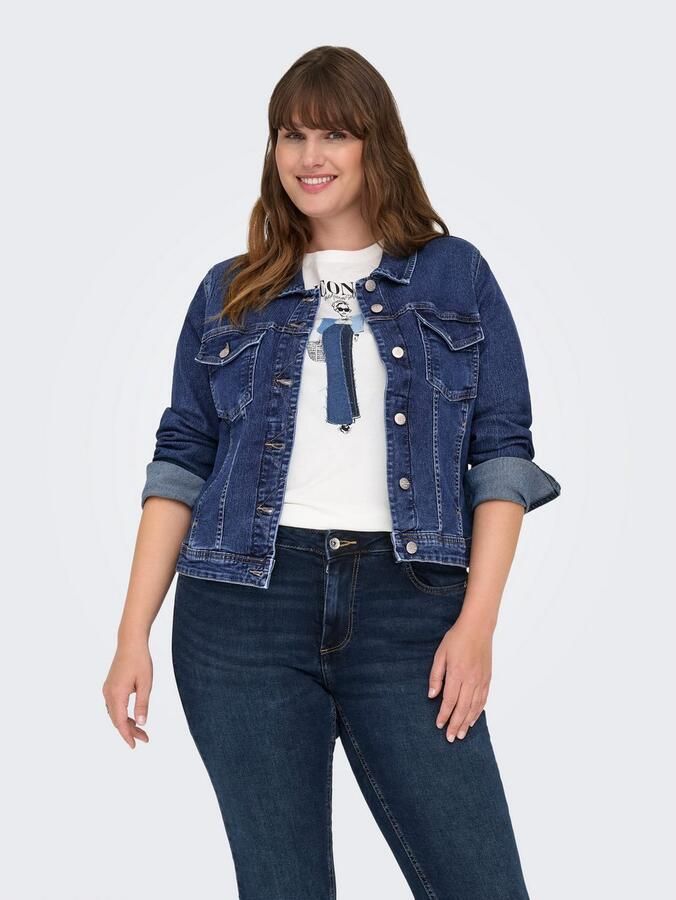 ONLY CARMAKOMA Jeansjack CARWESPA LS DBD JACKET DNM - Foto 2