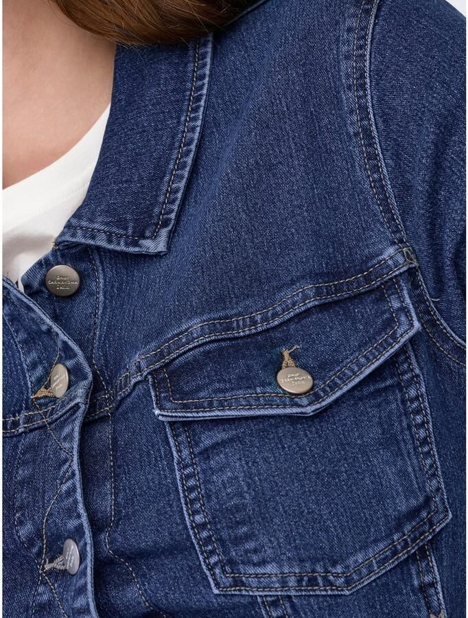 ONLY CARMAKOMA Jeansjack CARWESPA LS DBD JACKET DNM