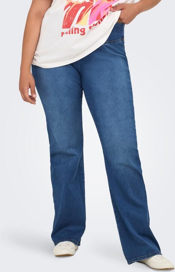 ONLY CARMAKOMA Jeanslegging CARROYAL MID WAIST FLARED LEGGING - Foto 7