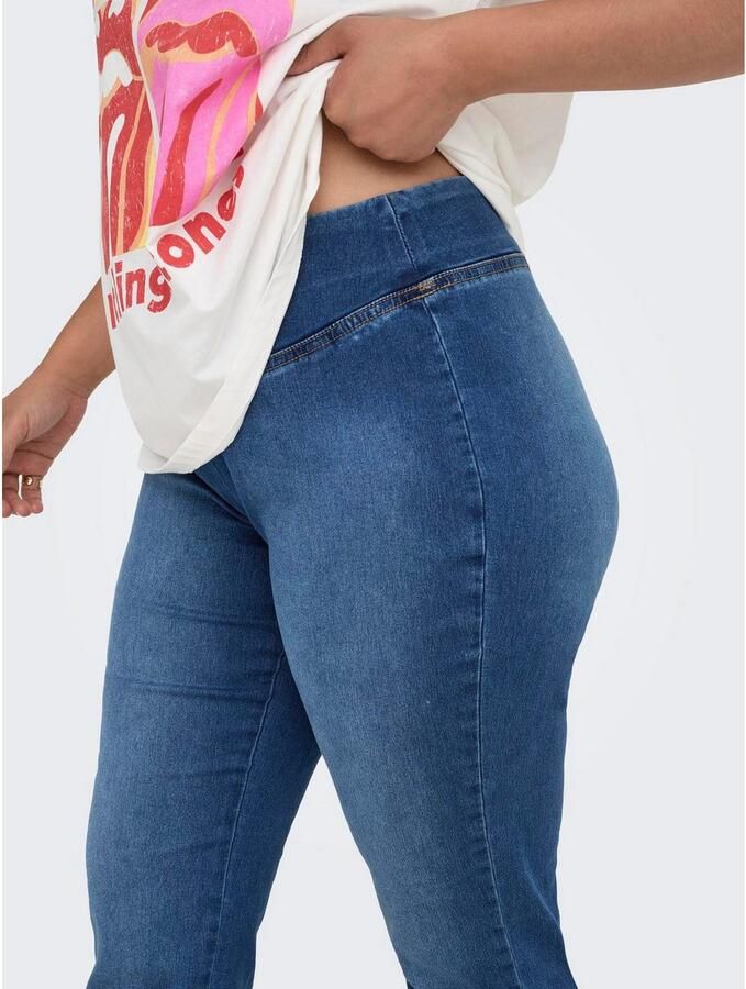 ONLY CARMAKOMA Jeanslegging CARROYAL MID WAIST FLARED LEGGING - Foto 2