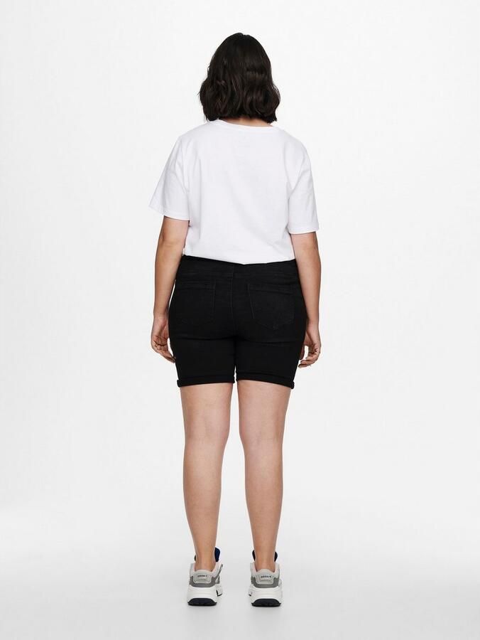 ONLY CARMAKOMA Korte PLUS SIZE jeans in 5-pocketmodel model 'CARLA' - Foto 7