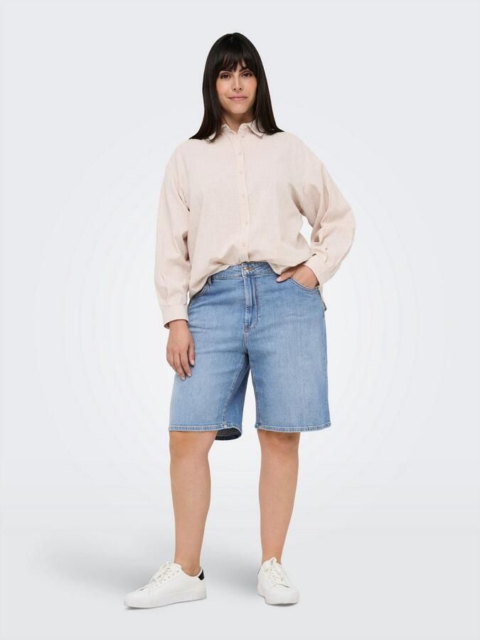 ONLY CARMAKOMA Jeansshort CARSONNY HW WIDE DNM SHORTS NAS843 NOOS - Foto 7