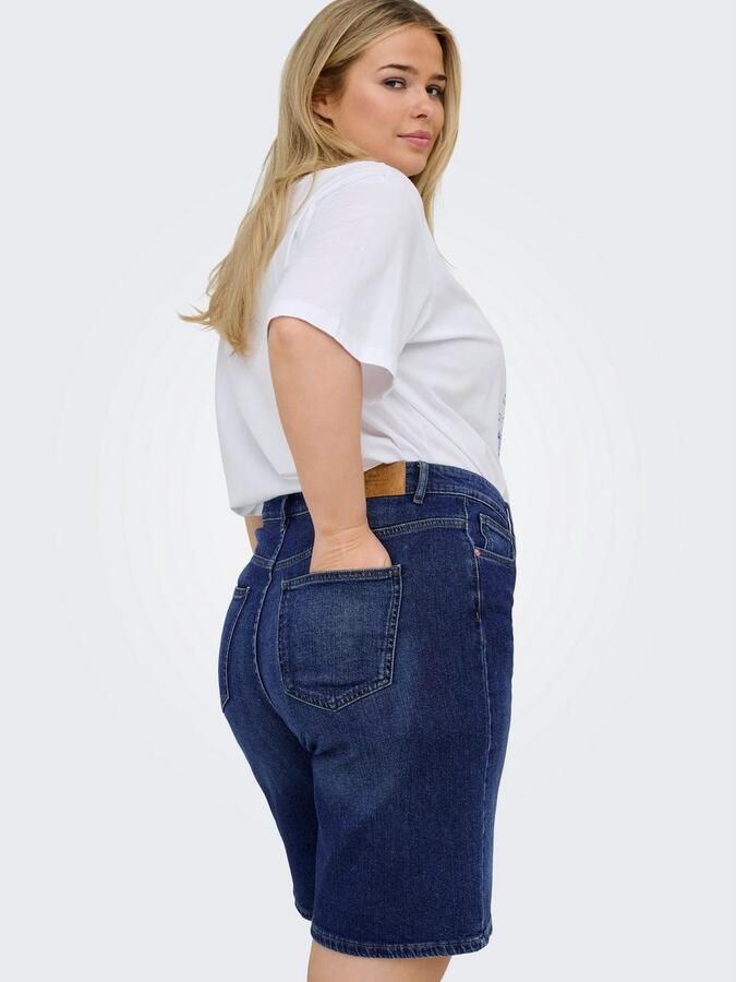 ONLY CARMAKOMA Jeansshort CARSONNY HW WIDE DNM SHORTS NAS843 NOOS - Foto 3