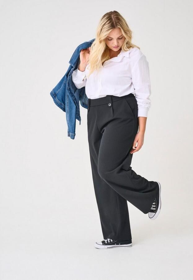 ONLY CARMAKOMA Jerseybroek CARSANIA BUTTON PANT JRS PNT NOOS - Foto 7