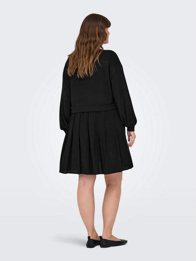 ONLY CARMAKOMA Jerseyjurk CARUMA ALBA L S MIX KNEE DRESS JRS - Foto 2