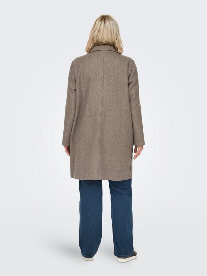 ONLY CARMAKOMA Korte jas CARNEW CARRIE BONDED COAT CC OTW