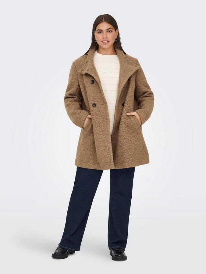 ONLY CARMAKOMA Korte jas CARNEWSOPHIA WOOL COAT OTW - Foto 3