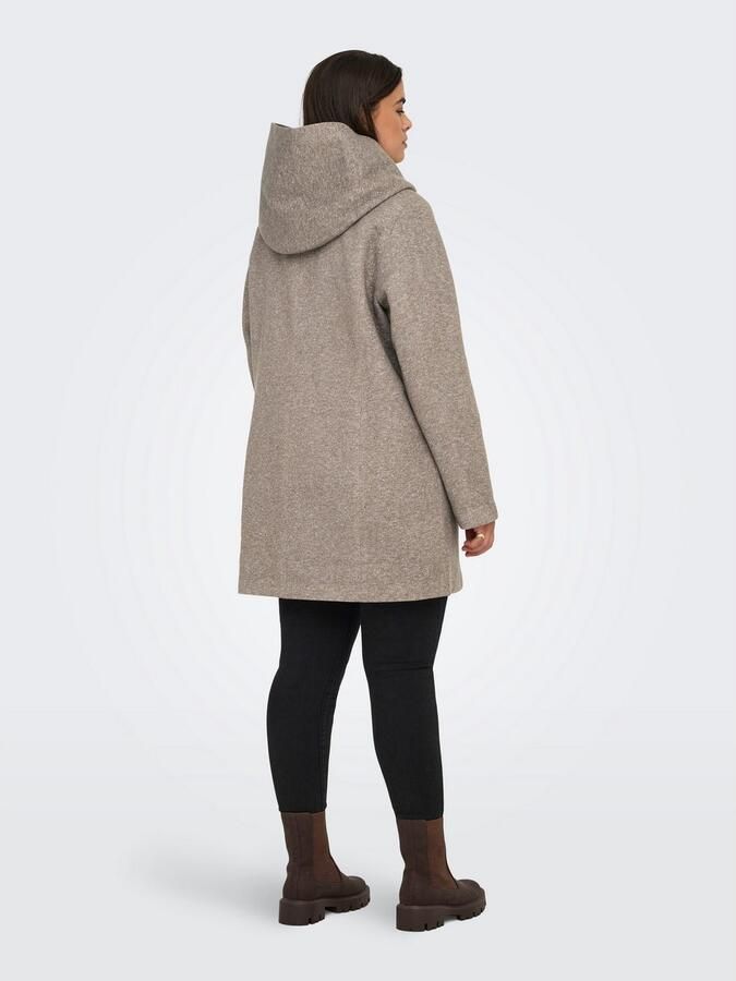 ONLY CARMAKOMA Korte jas CARSEDONA LIGHT COAT OTW NOOS - Foto 5