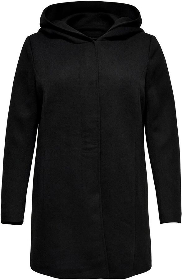 ONLY CARMAKOMA PLUS SIZE lange jas met capuchon model 'CARSEDONA LIGHT COAT' - Foto 7