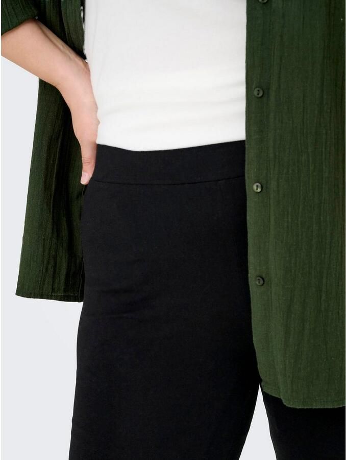 ONLY CARMAKOMA Legging CARTIME in een katoenmix - Foto 4