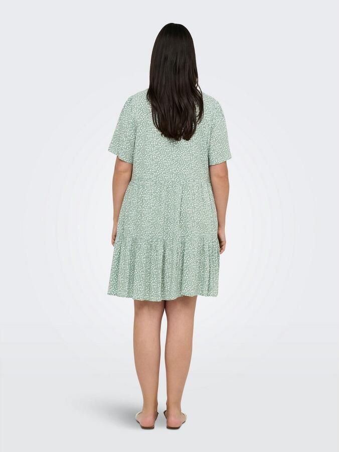 ONLY CARMAKOMA Mini-jurk CARZALLY LIFE S S THEA TUNIC DRESS NOOS - Foto 2