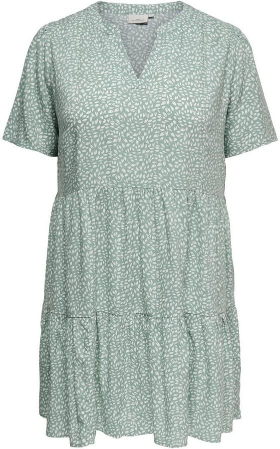 ONLY CARMAKOMA Mini-jurk CARZALLY LIFE S S THEA TUNIC DRESS NOOS - Foto 3