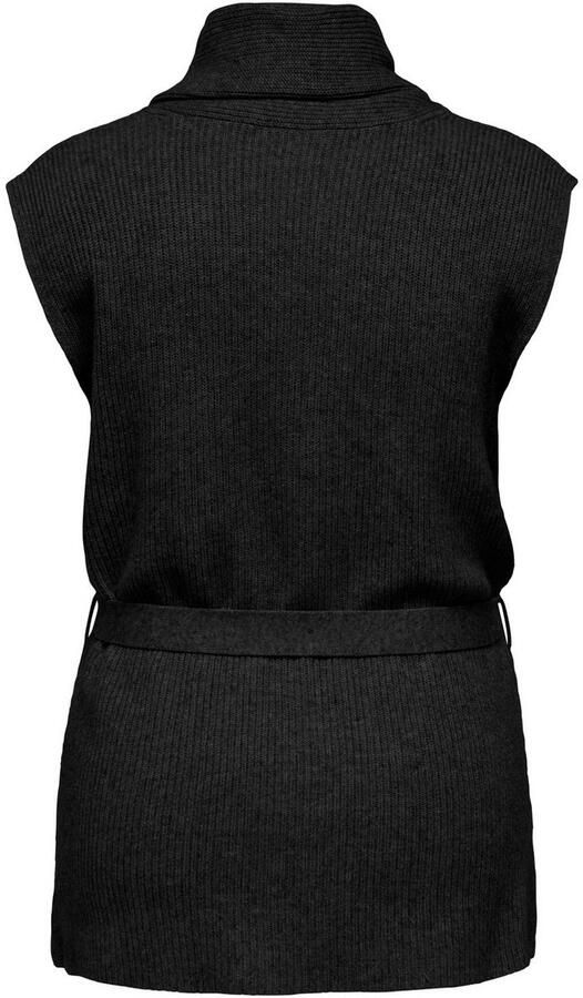 ONLY CARMAKOMA Mouwloos vest CARKATIA SL RIB WRAP VEST KNT - Foto 5