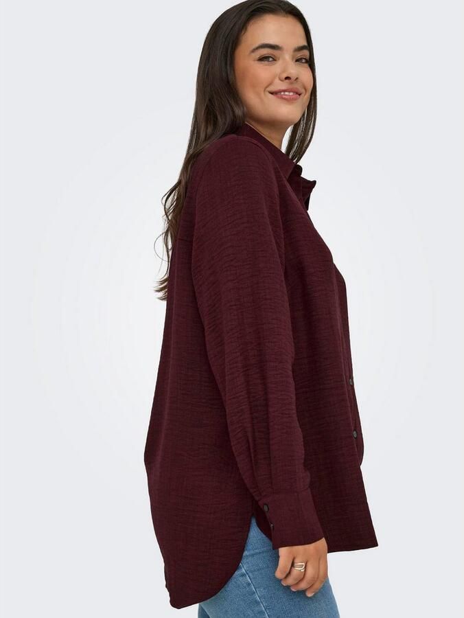 ONLY CARMAKOMA Overhemdblouse CARBAY LS SHIRT WVN BF - Foto 3