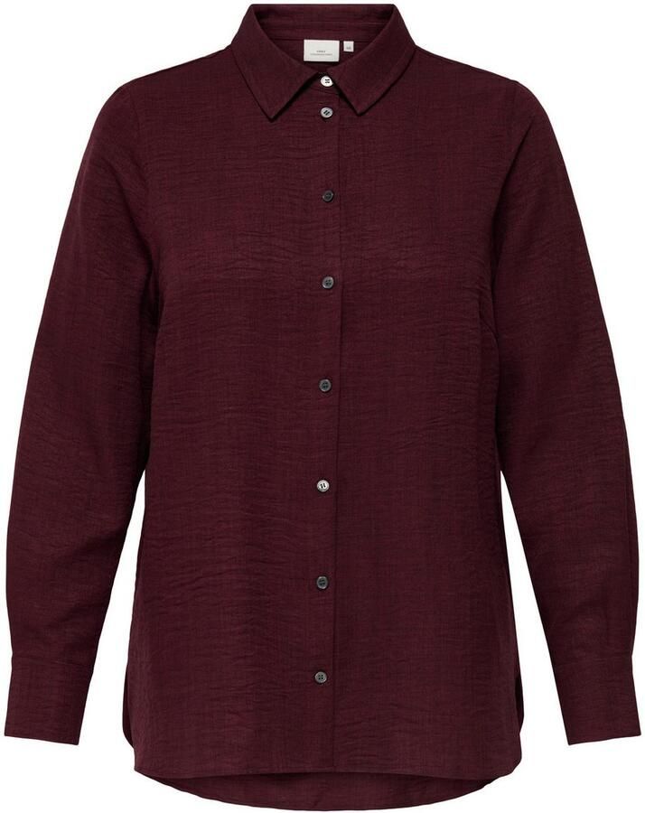 ONLY CARMAKOMA Overhemdblouse CARBAY LS SHIRT WVN BF