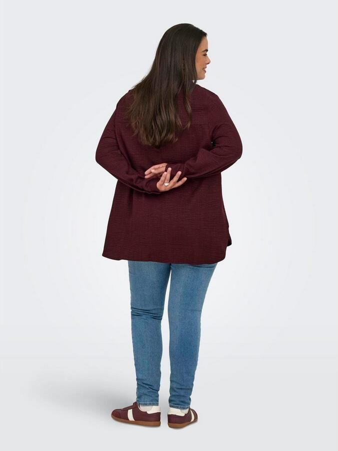ONLY CARMAKOMA Overhemdblouse CARBAY LS SHIRT WVN BF - Foto 5