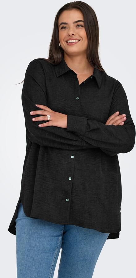 ONLY CARMAKOMA Overhemdblouse CARBAY LS SHIRT WVN BF - Foto 7