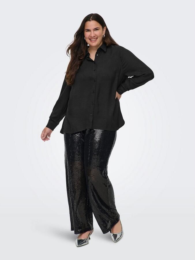 ONLY CARMAKOMA Overhemdblouse CARBAY LS SHIRT WVN BF - Foto 5