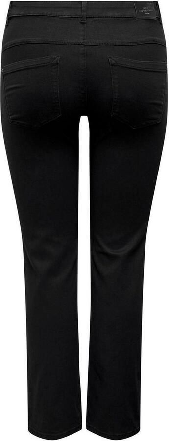 ONLY CARMAKOMA high waist regular fit jeans CARAUGUSTA zwart - Foto 5