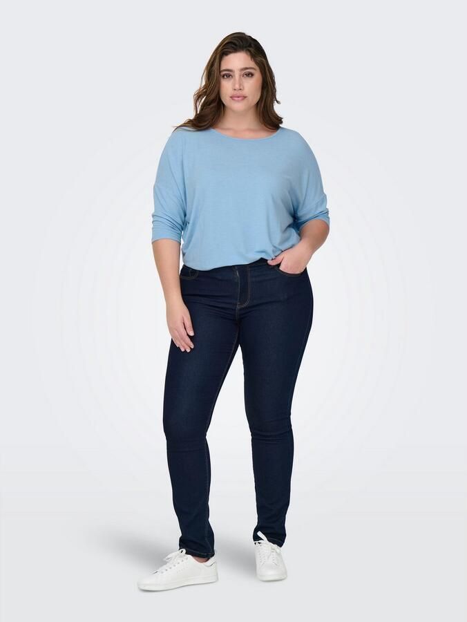 ONLY CARMAKOMA Shirt met 3 4 mouwen CARLAMOUR 3 4 TOP JRS NOOS - Foto 3