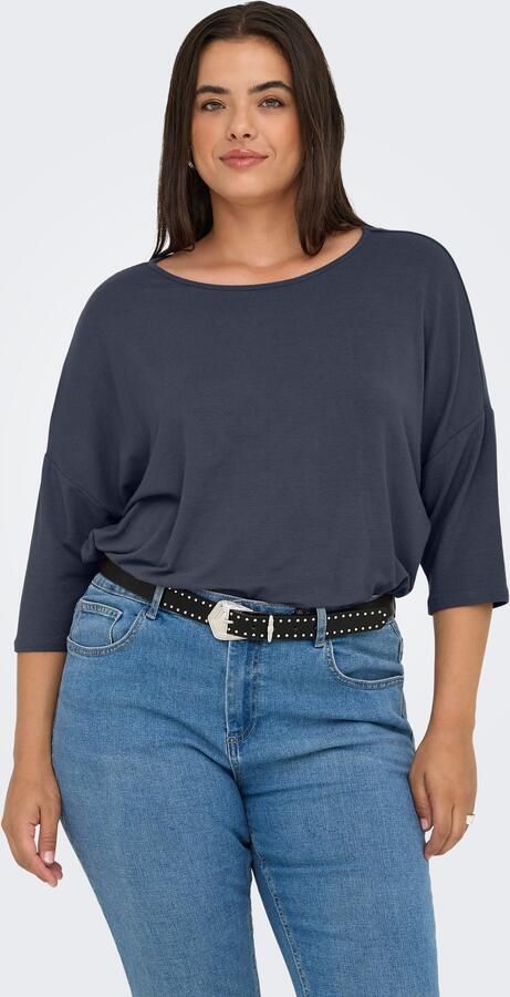 ONLY CARMAKOMA Shirt met 3 4 mouwen CARLAMOUR 3 4 TOP JRS NOOS - Foto 8