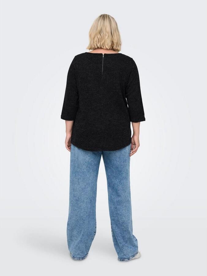 ONLY CARMAKOMA Shirt met 3 4 mouwen CARMARTHA 3 4 TOP - Foto 2