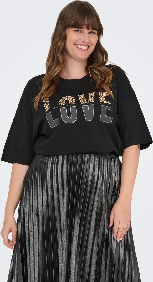ONLY CARMAKOMA Shirt met korte mouwen CARKOURTNEY SS O-NECK REG TEE JRS - Foto 6