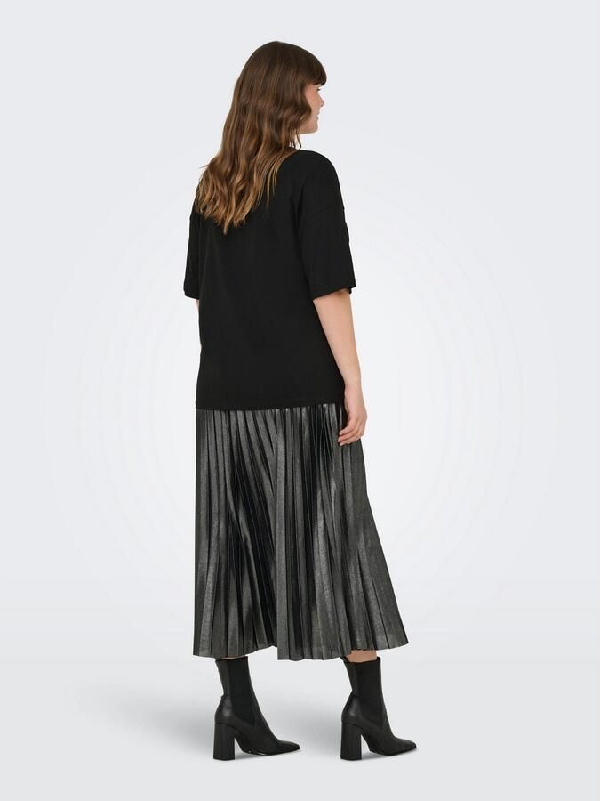 ONLY CARMAKOMA Shirt met korte mouwen CARKOURTNEY SS O-NECK REG TEE JRS - Foto 5