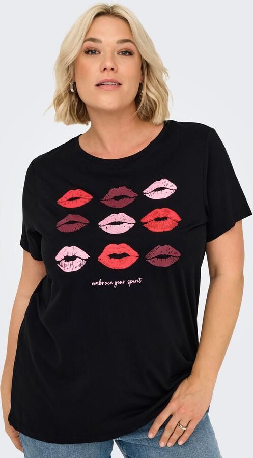 ONLY CARMAKOMA Shirt met korte mouwen CARSIMONE LIFE SS O-NECK JRS - Foto 6