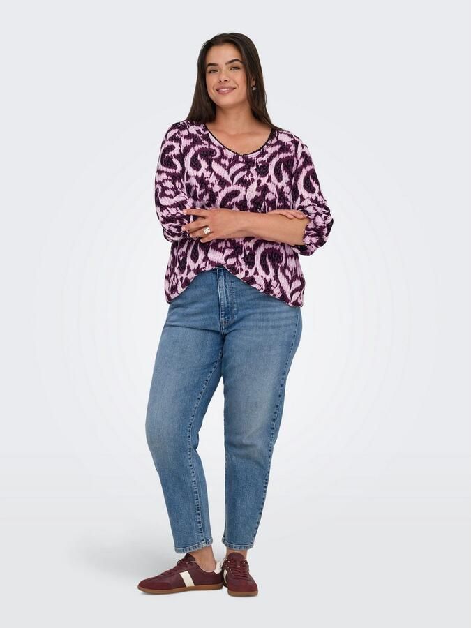 ONLY CARMAKOMA Shirtblouse CARTYLA LIFE 3 4 BLOUSE AOP - Foto 5