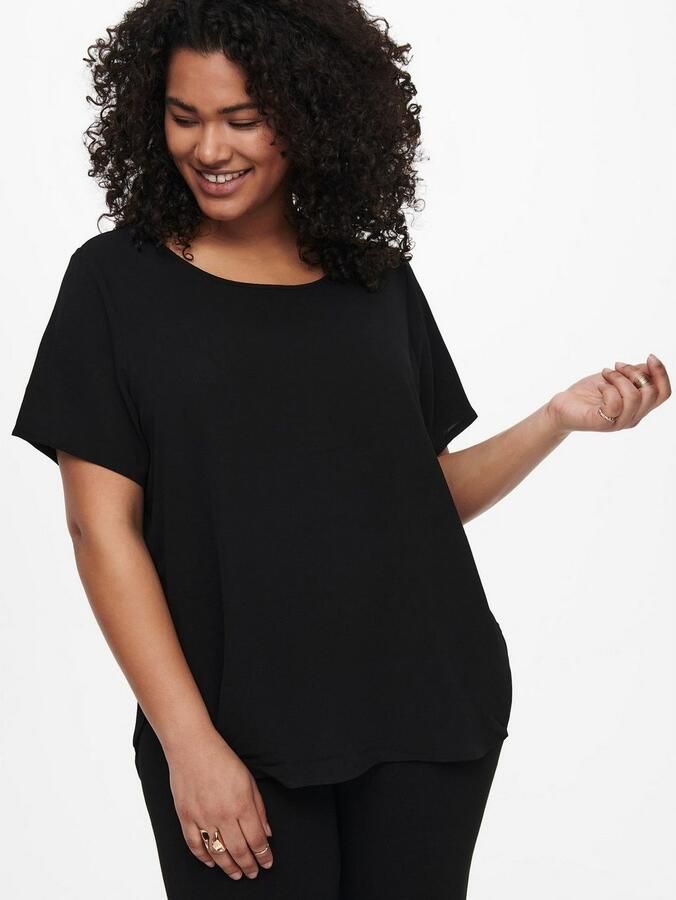 ONLY CARMAKOMA PLUS SIZE blouseshirt met bloemenmotief model 'Carvica' - Foto 6