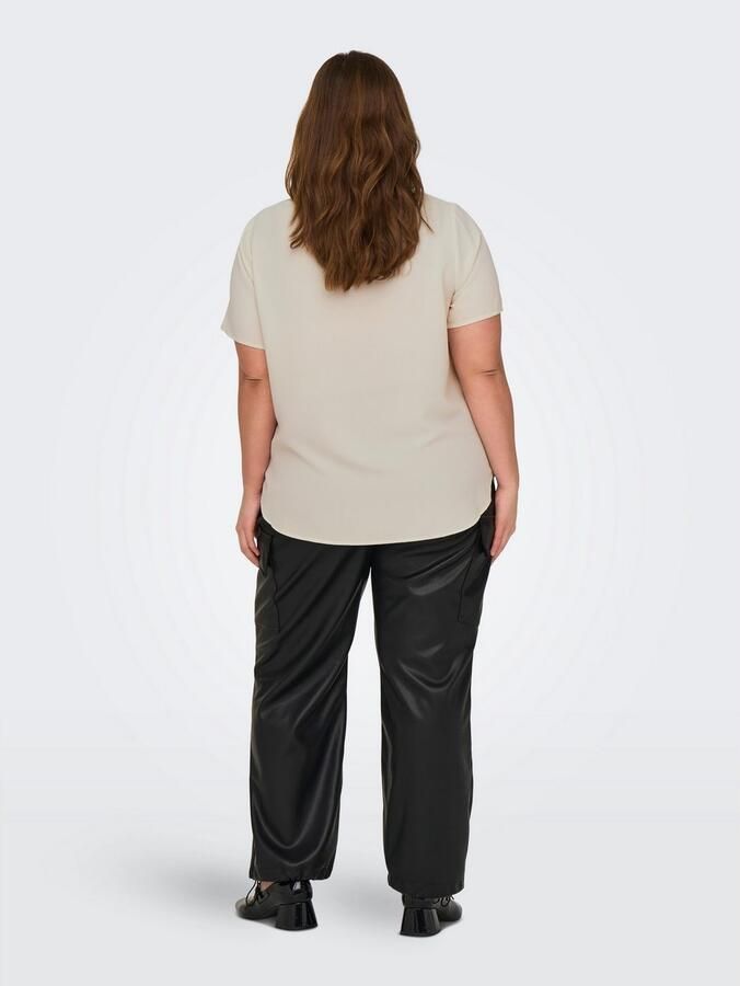 ONLY CARMAKOMA Shirtblouse CARVICA SS TOP WVN NOOS - Foto 5