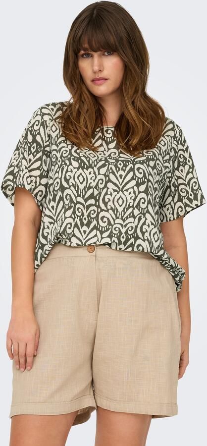 ONLY CARMAKOMA Shirtblouse CARVICA SS TOP WVN NOOS - Foto 5