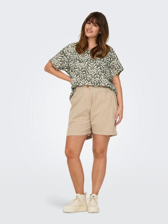 ONLY CARMAKOMA Shirtblouse CARVICA SS TOP WVN NOOS - Foto 4