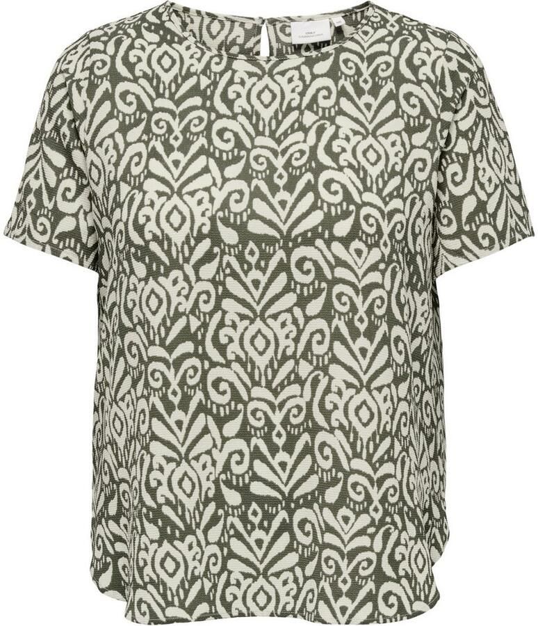 ONLY CARMAKOMA Shirtblouse CARVICA SS TOP WVN NOOS