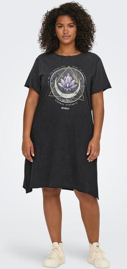 ONLY CARMAKOMA Shirtjurk CARLUCY LIFE SS T-SHIRT DRESS JRS NOOS - Foto 7