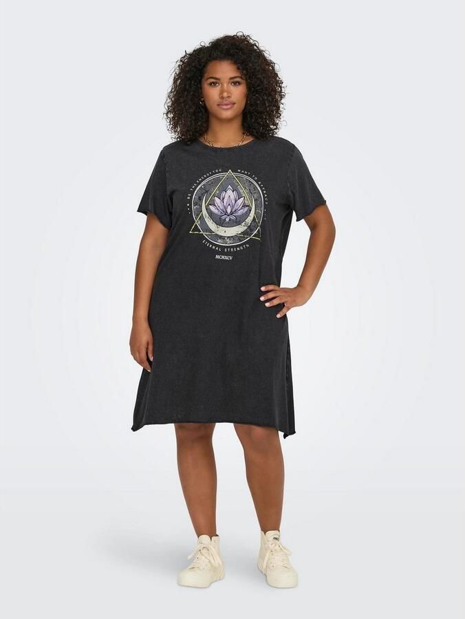 ONLY CARMAKOMA Shirtjurk CARLUCY LIFE SS T-SHIRT DRESS JRS NOOS - Foto 5