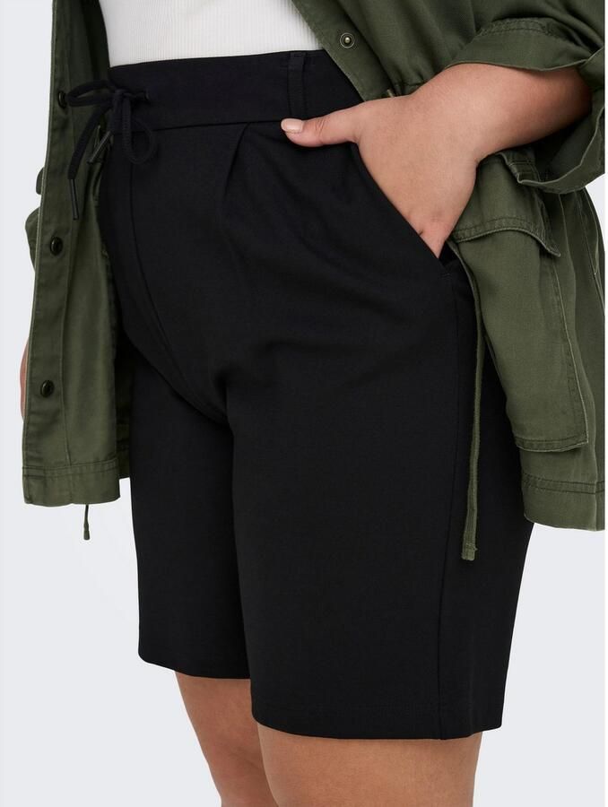 ONLY CARMAKOMA regular fit pantalon CARGOLDTRASH zwart - Foto 3