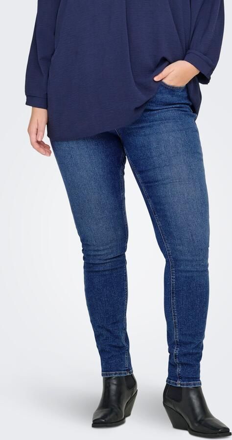 ONLY CARMAKOMA Skinny fit jeans CARCRUZ EX HW SKINNY DNM PIMBOX BF - Foto 6